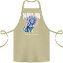 Dandylion Funny Lion Cotton Apron 100% Organic Khaki