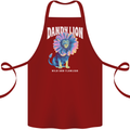 Dandylion Funny Lion Cotton Apron 100% Organic Maroon
