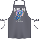Dandylion Funny Lion Cotton Apron 100% Organic Steel