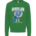 Dandylion Funny Lion Kids Sweatshirt Jumper Irish Green