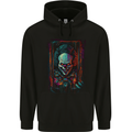 Dark Evil Clown Halloween Childrens Kids Hoodie Black