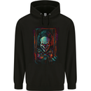 Dark Evil Clown Halloween Childrens Kids Hoodie Black