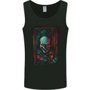 Dark Evil Clown Halloween Mens Vest Tank Top Black