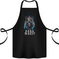 Dark Magic Skull King Cotton Apron 100% Organic Black