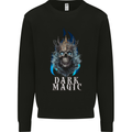 Dark Magic Skull King Kids Sweatshirt Jumper Black