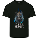 Dark Magic Skull King Kids T-Shirt Childrens Black
