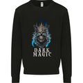 Dark Magic Skull King Mens Sweatshirt Jumper Black