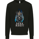 Dark Magic Skull King Mens Sweatshirt Jumper Black