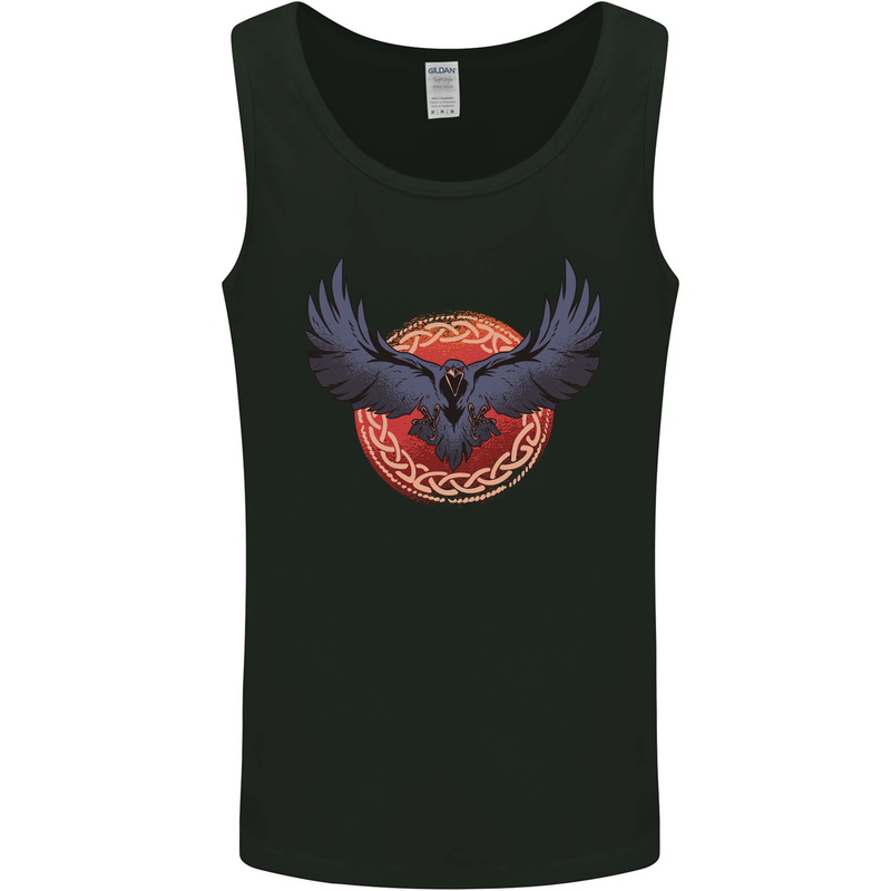 Dark Raven Norse Vikings Mens Vest Tank Top