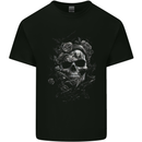 Dark Skull Dark Heart Gothic Goth Mens Cotton T-Shirt Tee Top Black