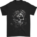 Dark Skull Dark Heart Gothic Goth Mens T-Shirt 100% Cotton BLACK