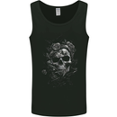 Dark Skull Dark Heart Gothic Goth Mens Vest Tank Top Black