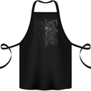 Darkness Skull Gothic Goth Heavy Metal Music Cotton Apron 100% Organic Black