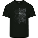 Darkness Skull Gothic Goth Heavy Metal Music Mens Cotton T-Shirt Tee Top Black
