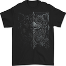 Darkness Skull Gothic Goth Heavy Metal Music Mens T-Shirt 100% Cotton BLACK
