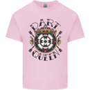 Dart Queen Tattoo Style Mens Cotton T-Shirt Tee Top Light Pink