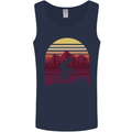 Dawn Cycling Mountain Bike Bicycle MTB Mens Vest Tank Top Navy Blue