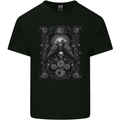 Dead Crows Skulls and Flowers Goth Gothic Mens Cotton T-Shirt Tee Top Black