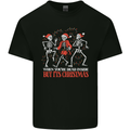 Dead Inside But Its Christmas Anti Xmas Mens Cotton T-Shirt Tee Top Black