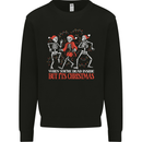 Dead Inside But Its Christmas Anti Xmas Mens Sweatshirt Jumper Black