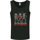 Dead Inside But Its Christmas Anti Xmas Mens Vest Tank Top Black