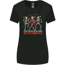 Dead Inside But Its Christmas Anti Xmas Womens Wider Cut T-Shirt Black
