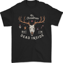 Dead Inside Christmas Hunting Hunter Xmas Mens T-Shirt 100% Cotton Black