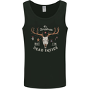 Dead Inside Christmas Hunting Hunter Xmas Mens Vest Tank Top Black