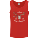 Dead Inside Christmas Hunting Hunter Xmas Mens Vest Tank Top Red