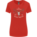 Dead Inside Christmas Hunting Hunter Xmas Womens Wider Cut T-Shirt Red