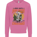 Dead Inside at Christmas Xmas Skull Mens Sweatshirt Jumper Azalea