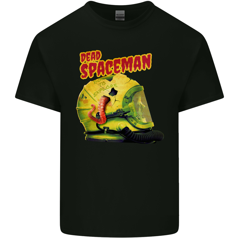 Dead Spaceman Astronaut Helmet Alien Kids T-Shirt Childrens Black