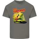 Dead Spaceman Astronaut Helmet Alien Kids T-Shirt Childrens Charcoal