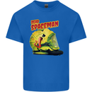 Dead Spaceman Astronaut Helmet Alien Kids T-Shirt Childrens Royal Blue