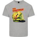 Dead Spaceman Astronaut Helmet Alien Kids T-Shirt Childrens Sports Grey