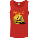 Dead Spaceman Astronaut Helmet Alien Mens Vest Tank Top Red