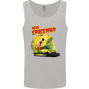 Dead Spaceman Astronaut Helmet Alien Mens Vest Tank Top Sports Grey