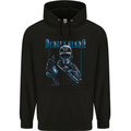Deadly Aloha US Special Forces Skull Military Childrens Kids Hoodie Black