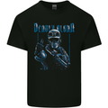 Deadly Aloha US Special Forces Skull Military Mens Cotton T-Shirt Tee Top Black