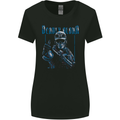 Deadly Aloha US Special Forces Skull Military Womens Wider Cut T-Shirt Black