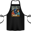 Deadly Games For Kids Grim Reaper Ouija Board Cotton Apron 100% Organic Black