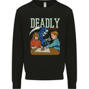 Deadly Games For Kids Grim Reaper Ouija Board Kids Sweatshirt Jumper Black