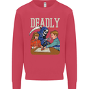 Deadly Games For Kids Grim Reaper Ouija Board Kids Sweatshirt Jumper Heliconia