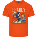 Deadly Games For Kids Grim Reaper Ouija Board Kids T-Shirt Childrens Orange
