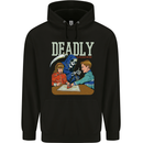 Deadly Games For Kids Grim Reaper Ouija Board Mens 80% Cotton Hoodie Black
