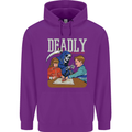 Deadly Games For Kids Grim Reaper Ouija Board Mens 80% Cotton Hoodie Purple