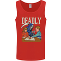 Deadly Games For Kids Grim Reaper Ouija Board Mens Vest Tank Top Red