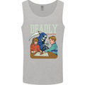 Deadly Games For Kids Grim Reaper Ouija Board Mens Vest Tank Top Sports Grey