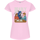 Deadly Games For Kids Grim Reaper Ouija Board Womens Petite Cut T-Shirt Light Pink