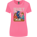 Deadly Games For Kids Grim Reaper Ouija Board Womens Wider Cut T-Shirt Azalea
